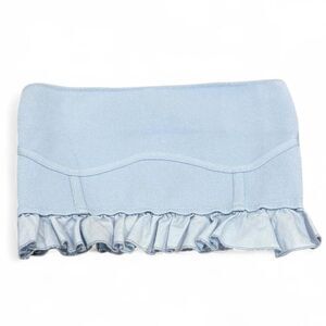 Zara Blue Tube Top
